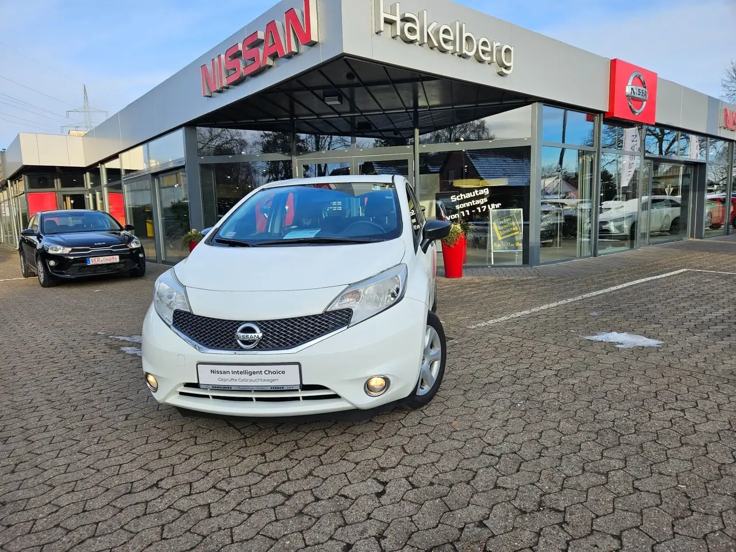 Nissan Note 1.2 Visia Klimaanlage Weiß - 2