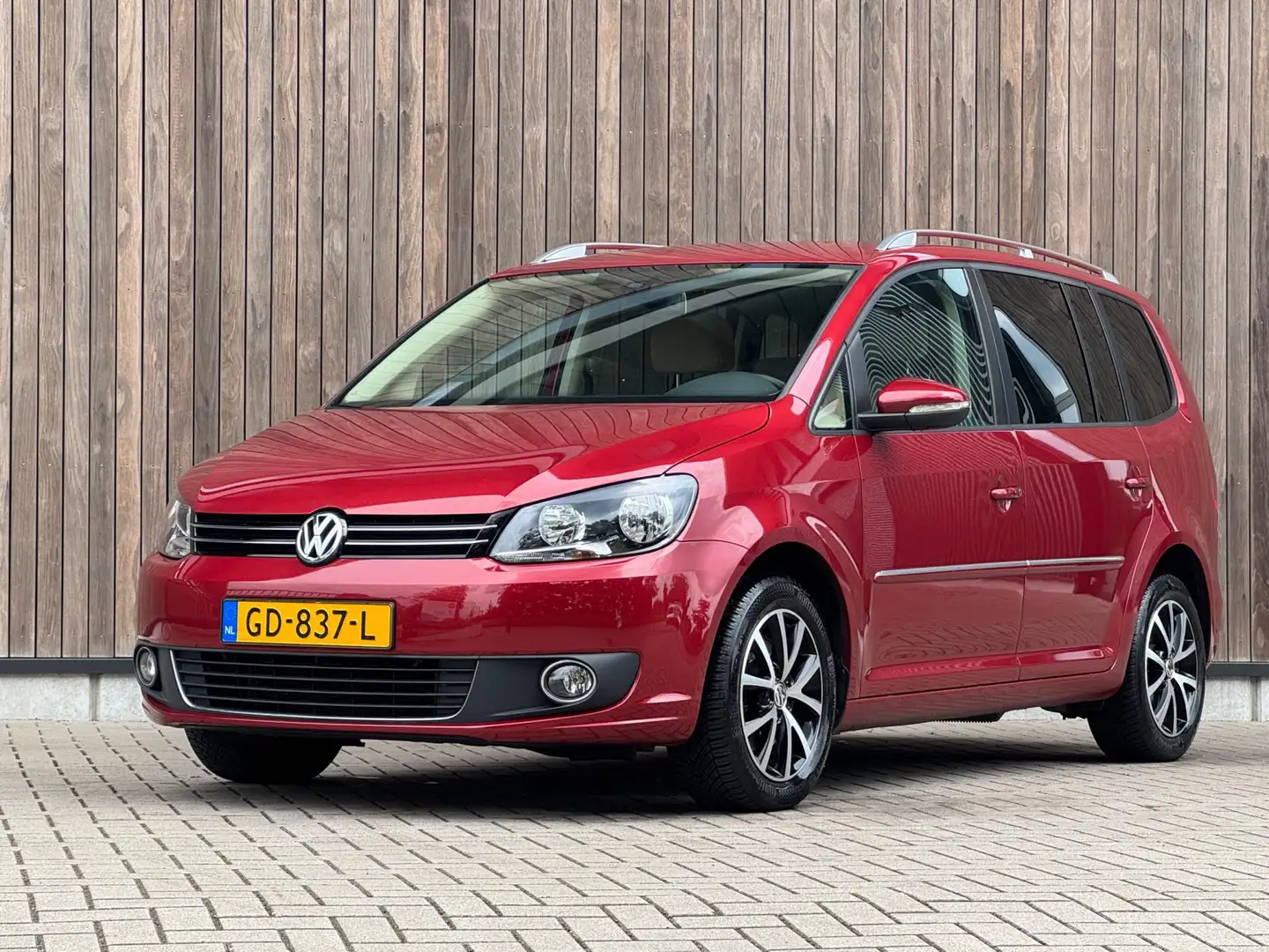 Volkswagen Touran 1.4 TSI Highline |Automaat|Trekhaak| Rood - 2
