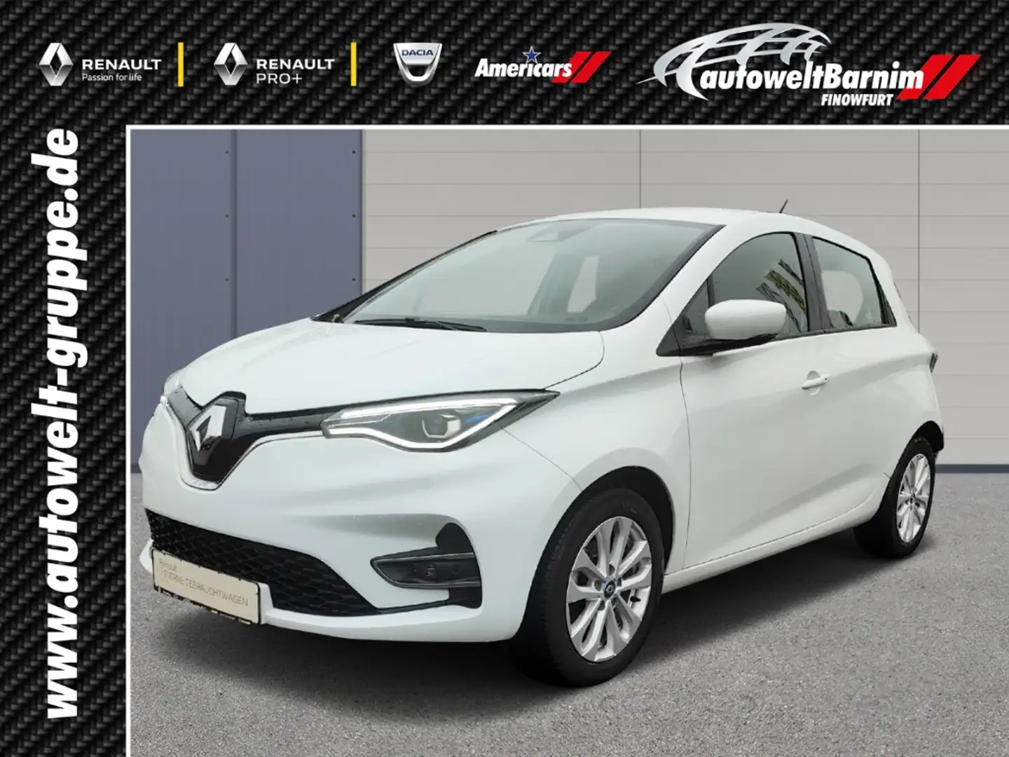 Renault ZOE Experience R135 zzgl. Batterie Wit - 1