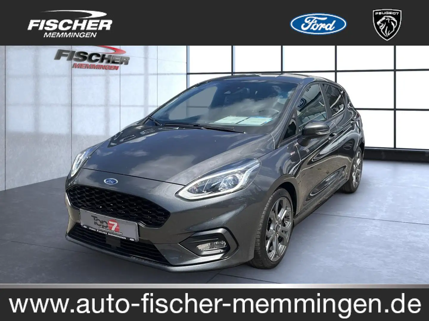 Ford Fiesta ST-Line Bluetooth Navi Klima Einparkhilfe Grigio - 1