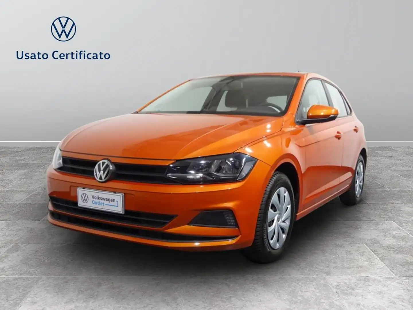 Volkswagen Polo 5p 1.0 evo Trendline 65cv Arancione - 1