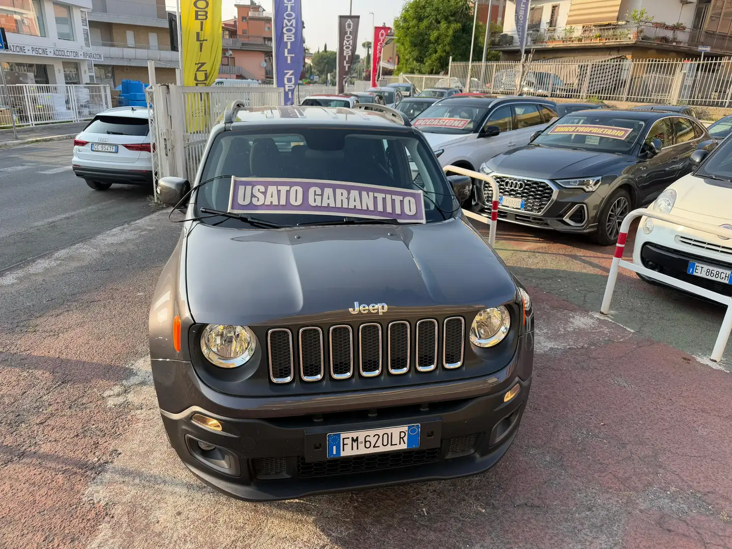 Jeep Renegade Limited 120cv *4 GOMME NUOVE Gris - 2
