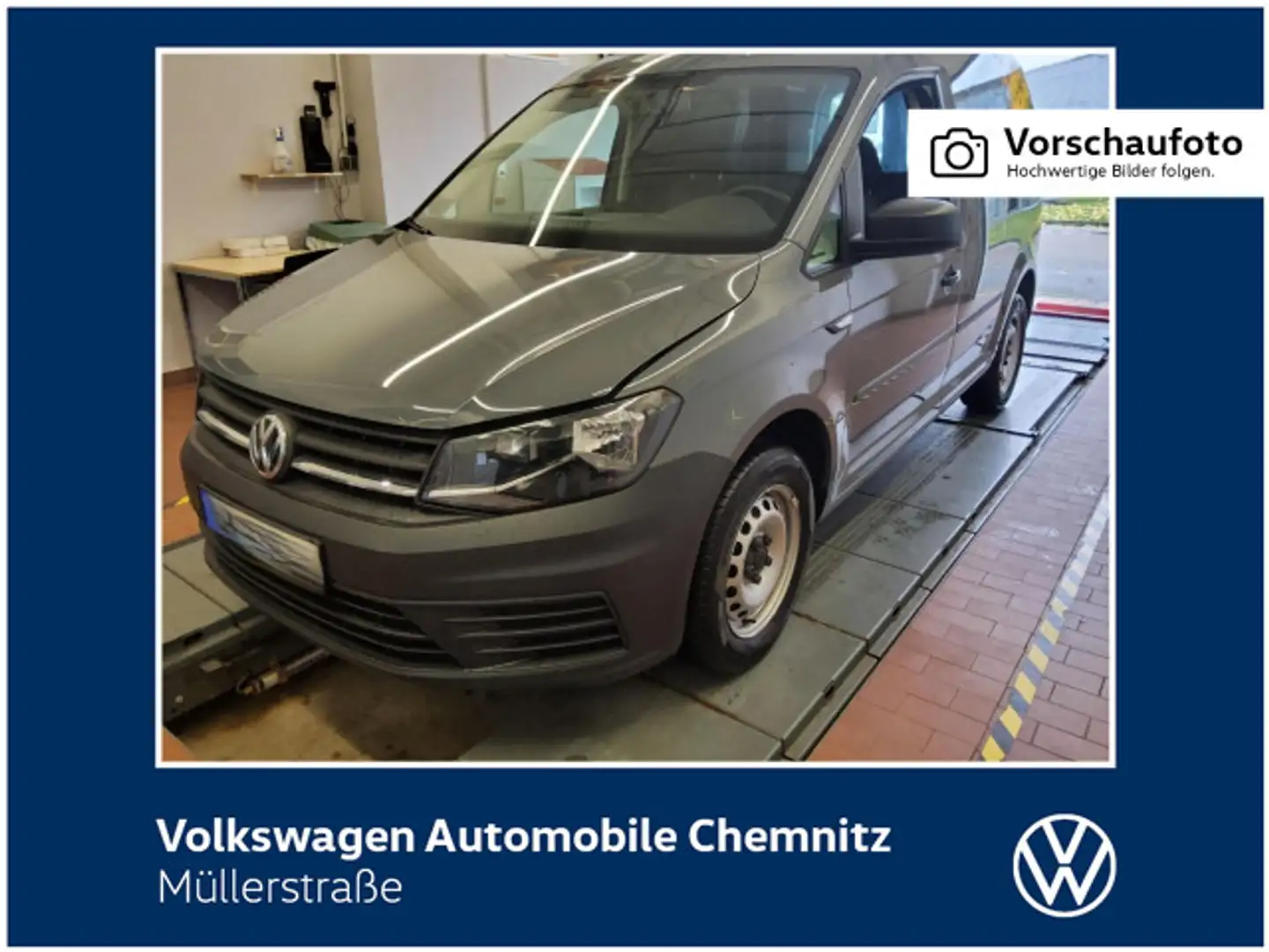 Volkswagen Caddy 2.0 TDI Kasten EcoProfi*Klima*Bluetooth* Grau - 1