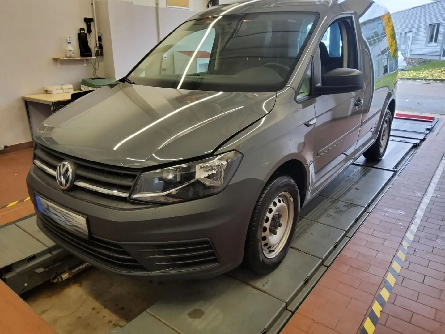 Volkswagen Caddy 2.0 TDI Kasten EcoProfi*Klima*Bluetooth* Grau - 2
