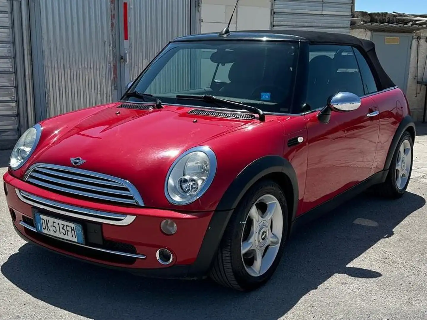 MINI One Cabrio Mini II R52 2001 Cabrio1.6 Sidewalk Rosso - 1