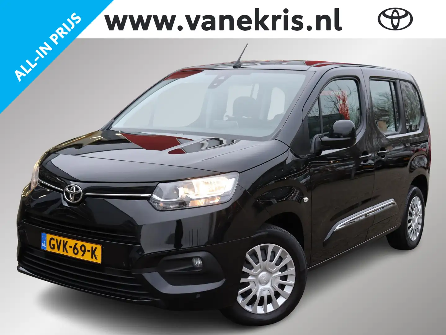 Toyota Proace City Verso 1.2 Turbo Live 7-Persoons Apple Carplay, And Noir - 1