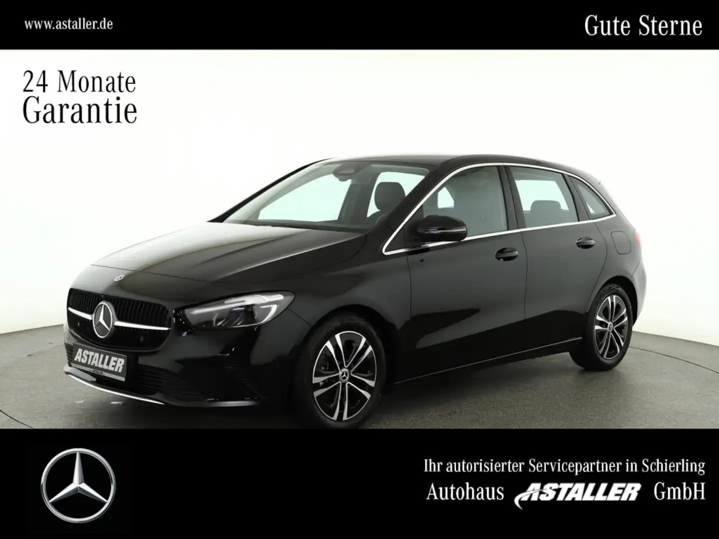 Mercedes-Benz B 200 d Progressive MBUX+LED+AHK+WiPa+el Heckkla Schwarz - 1