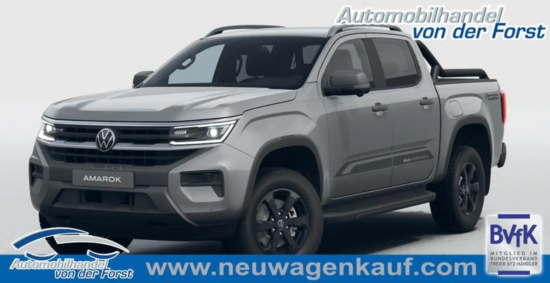 Volkswagen Amarok "PanAmericana" LIEFERUNG KOSTENLOS! 3.0 TDI V6 ... Grijs - 1