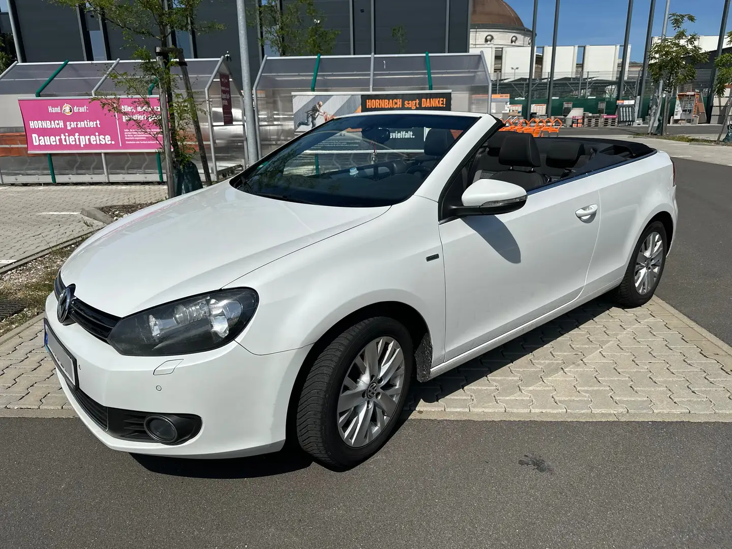 Volkswagen Golf Cabriolet Golf VI Cabrio Cabrio 1.2 TSI BlueMotion Technolog Weiß - 1