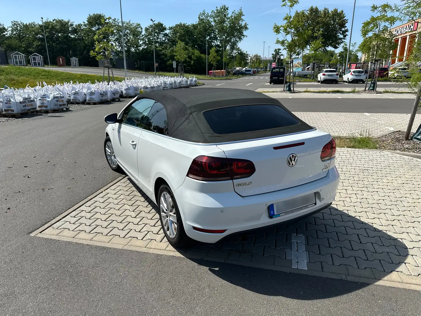 Volkswagen Golf Cabriolet Golf VI Cabrio Cabrio 1.2 TSI BlueMotion Technolog Weiß - 2