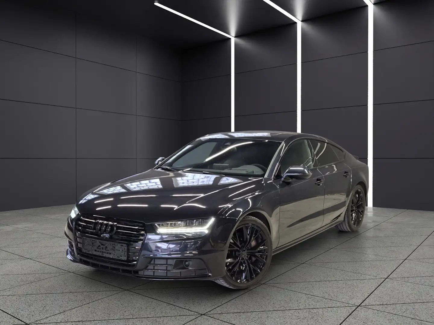 Audi A7 A7 3.0 TFSI Quattro Saftlose 360 KAM TOW VOLL Blau - 1
