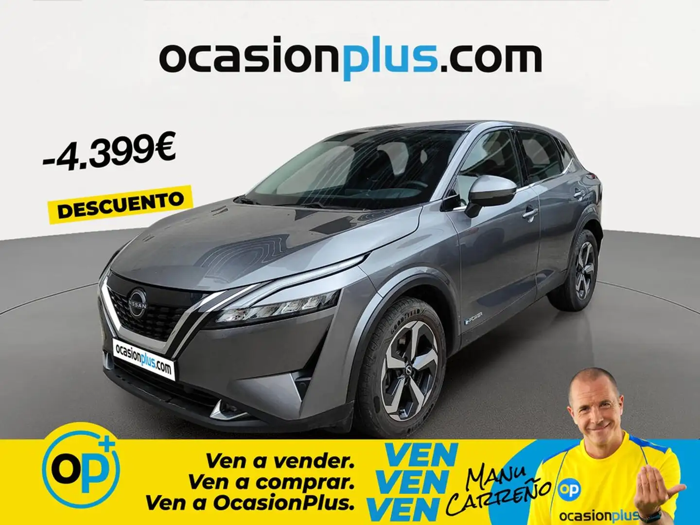 Nissan Qashqai E-POWER Acenta 4x2 140kW Gris - 1