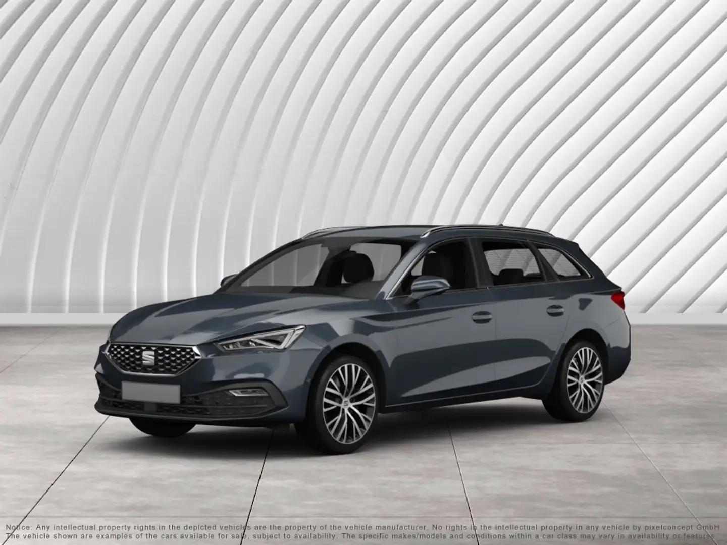 SEAT Leon Sportstourer Xcellence ACC AHK RFK NAVI LM Серый - 1