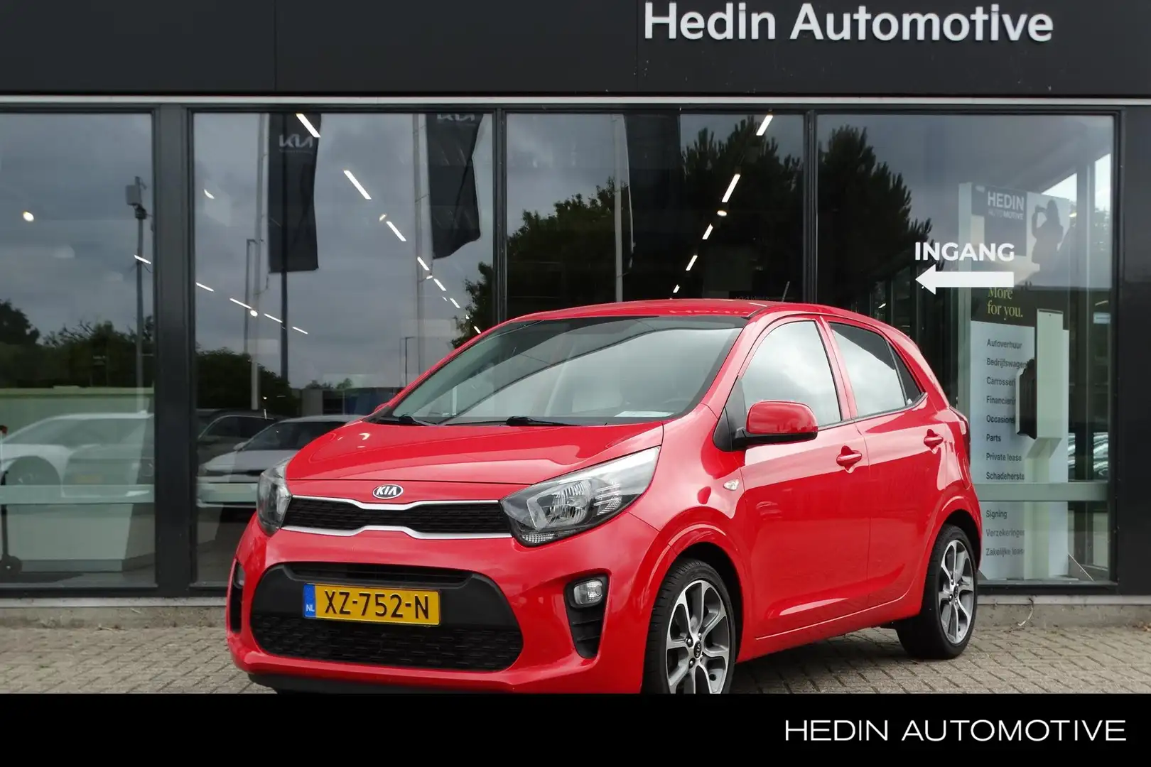 Kia Picanto 1.0 CVVT EconomyPlusLine | Airco | Bluetooth | Ele Rouge - 1