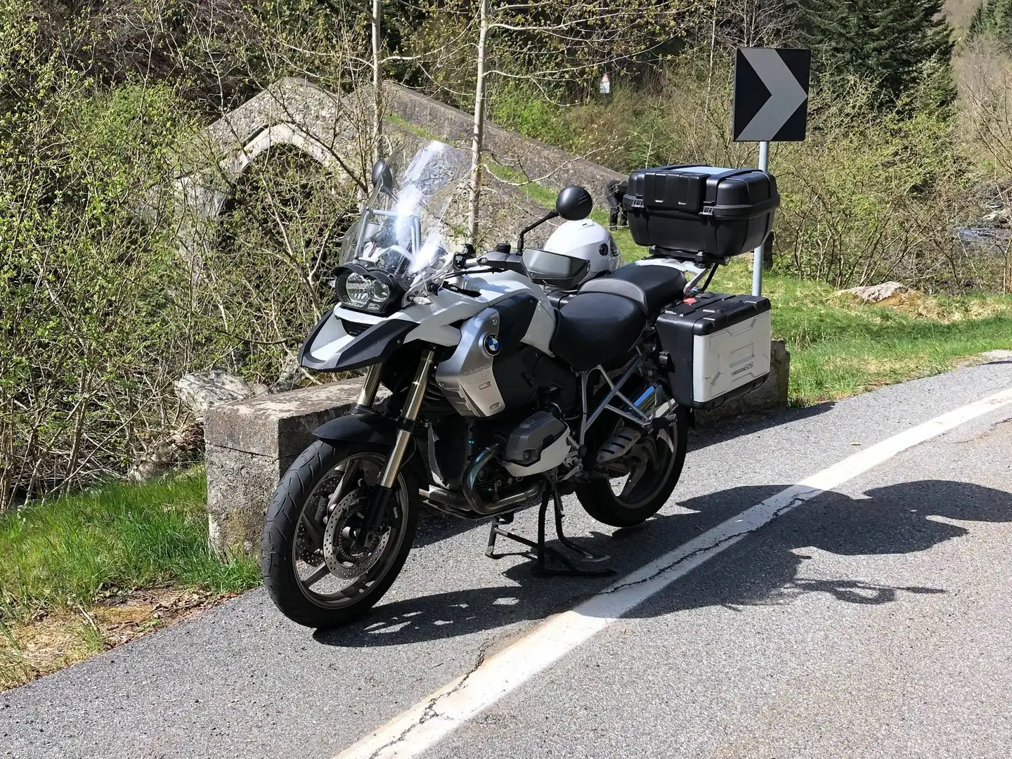 BMW R 1200 GS Blanc - 1