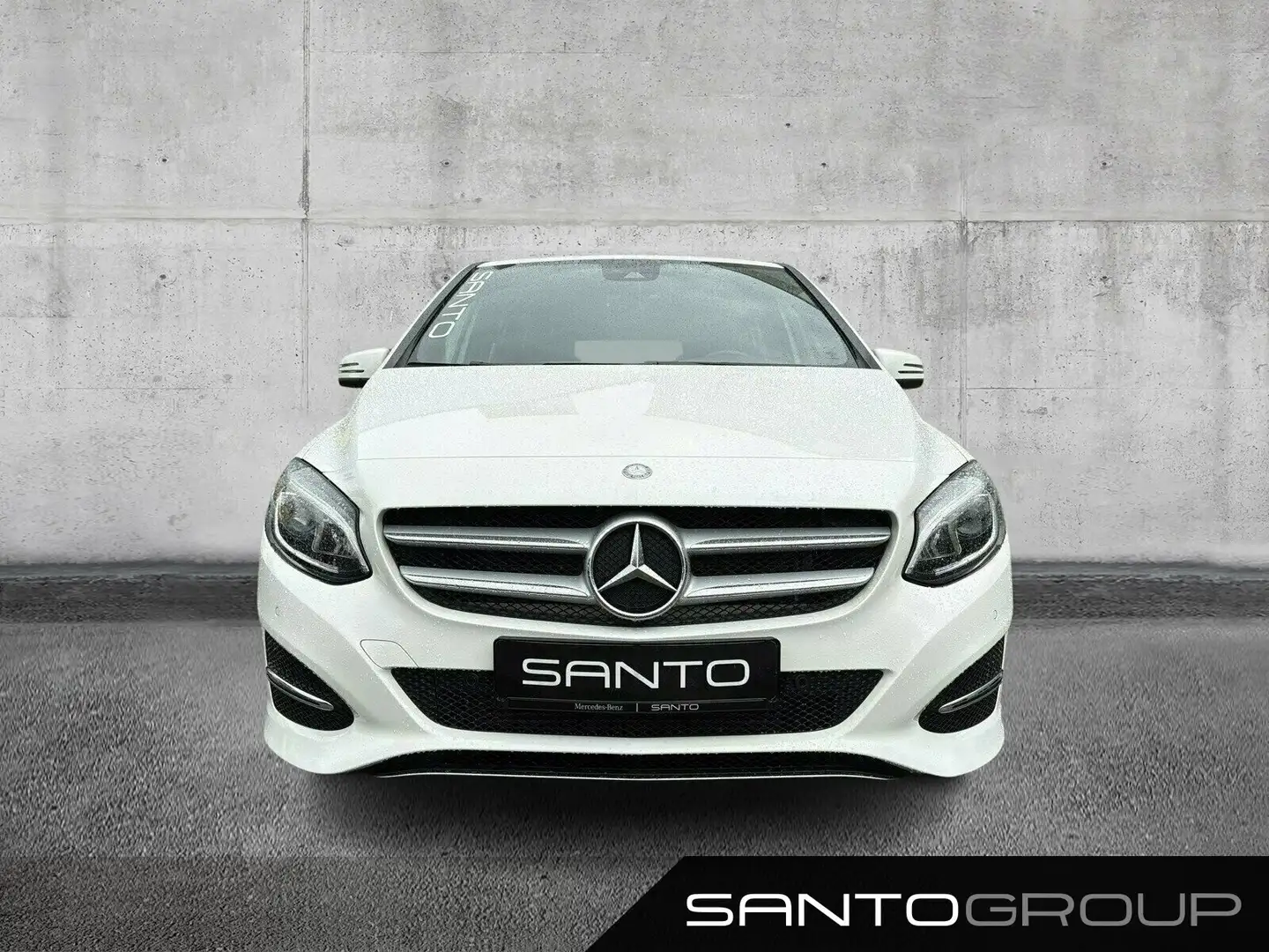 Mercedes-Benz B 180 B 180 Urban 7-G AUT. NAVI AHK LED SHZ LEDER ALU Weiß - 2