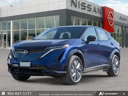Blue 2026 Nissan Ariya SUV / Crossover 1-Speed Automatic