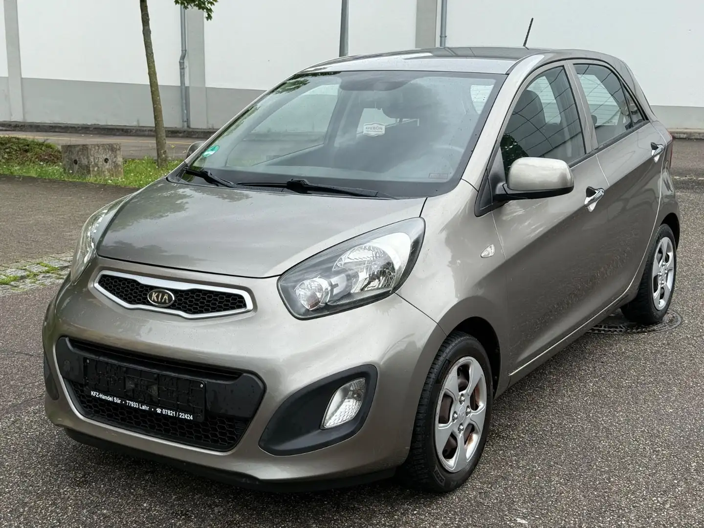 Kia Picanto Edition 7 TÜV+SERVICE NEU/KLIMA/AHK/USB/ Plateado - 1