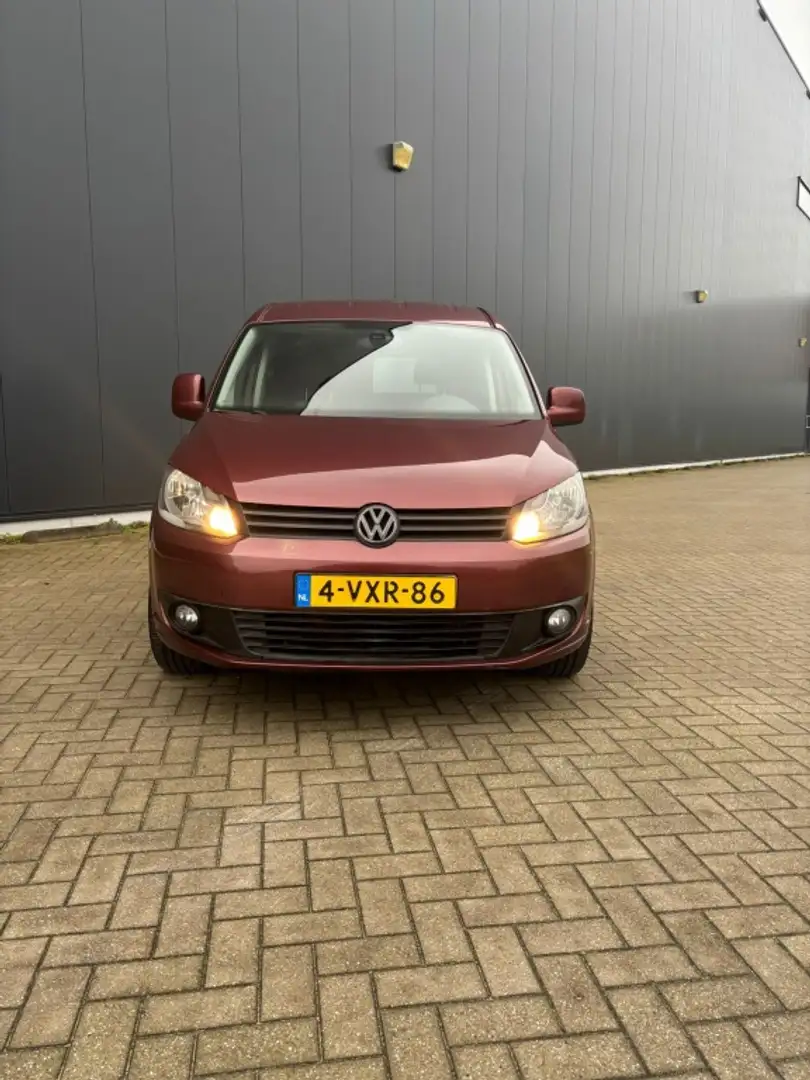 Volkswagen Caddy 1.6 TDI Maxi Rood - 2