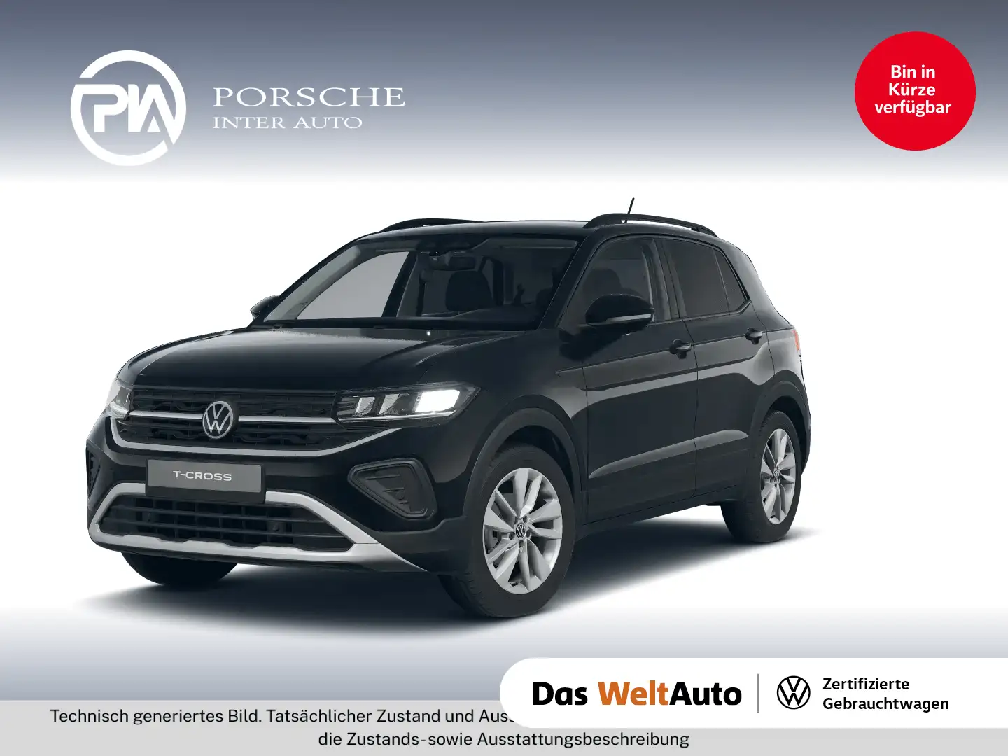 Volkswagen T-Cross Friends TSI Schwarz - 1