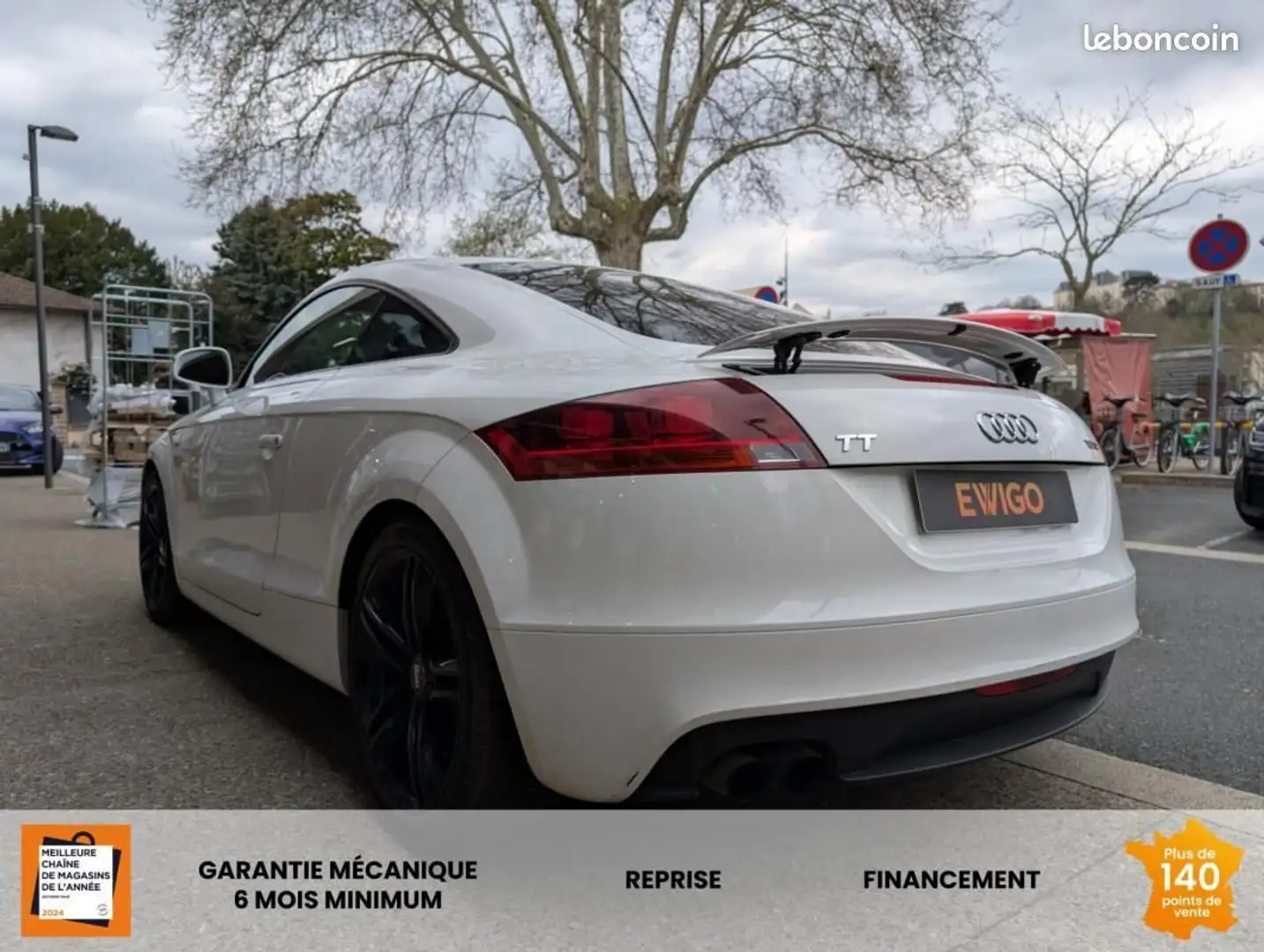 Audi TT II 1.8 TFSI 160CH S line tronic 7 Blanc - 2