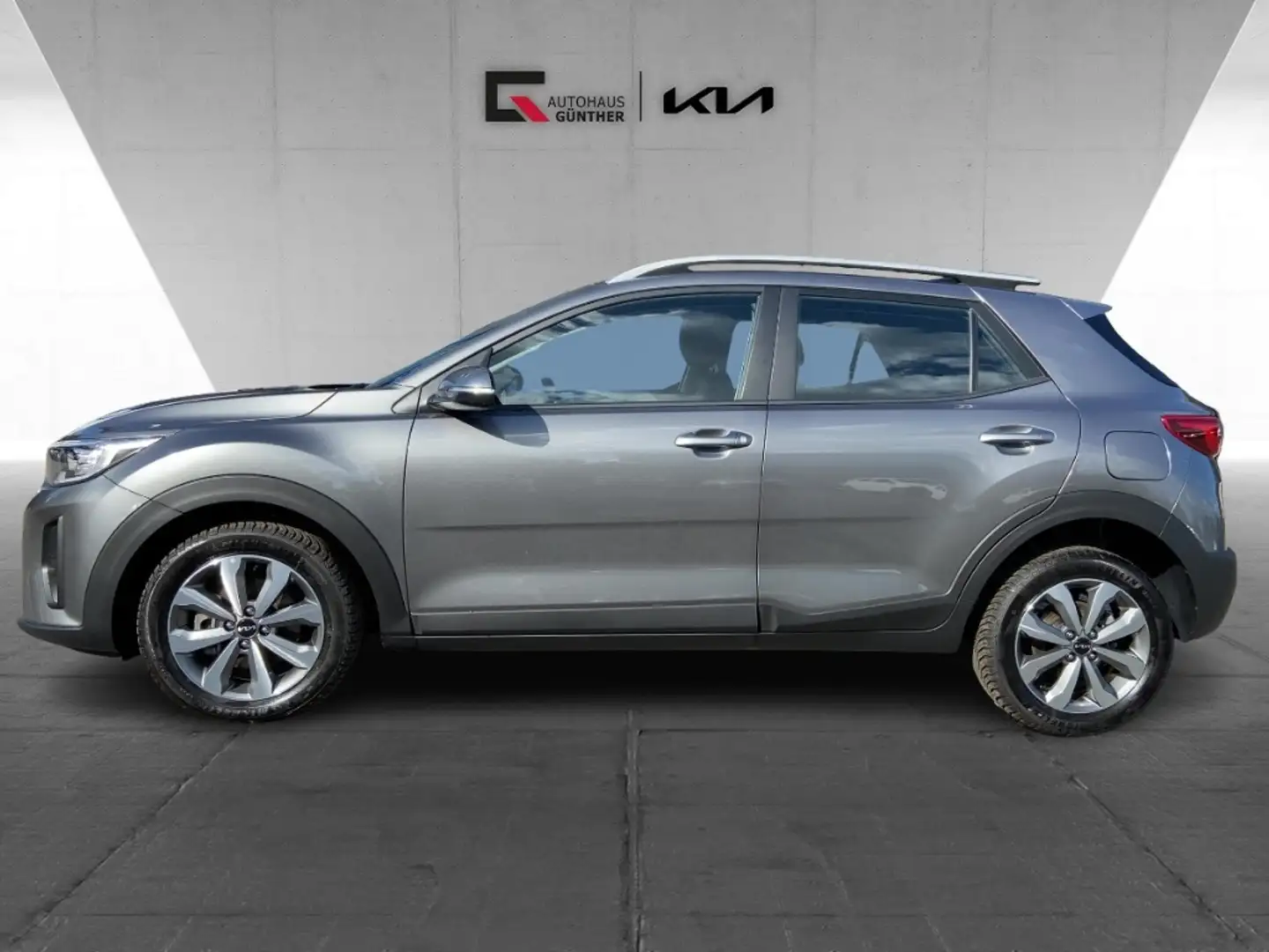 Kia Stonic Vision 1.0 T-GDI DCT Kamera CarPlay Grijs - 2