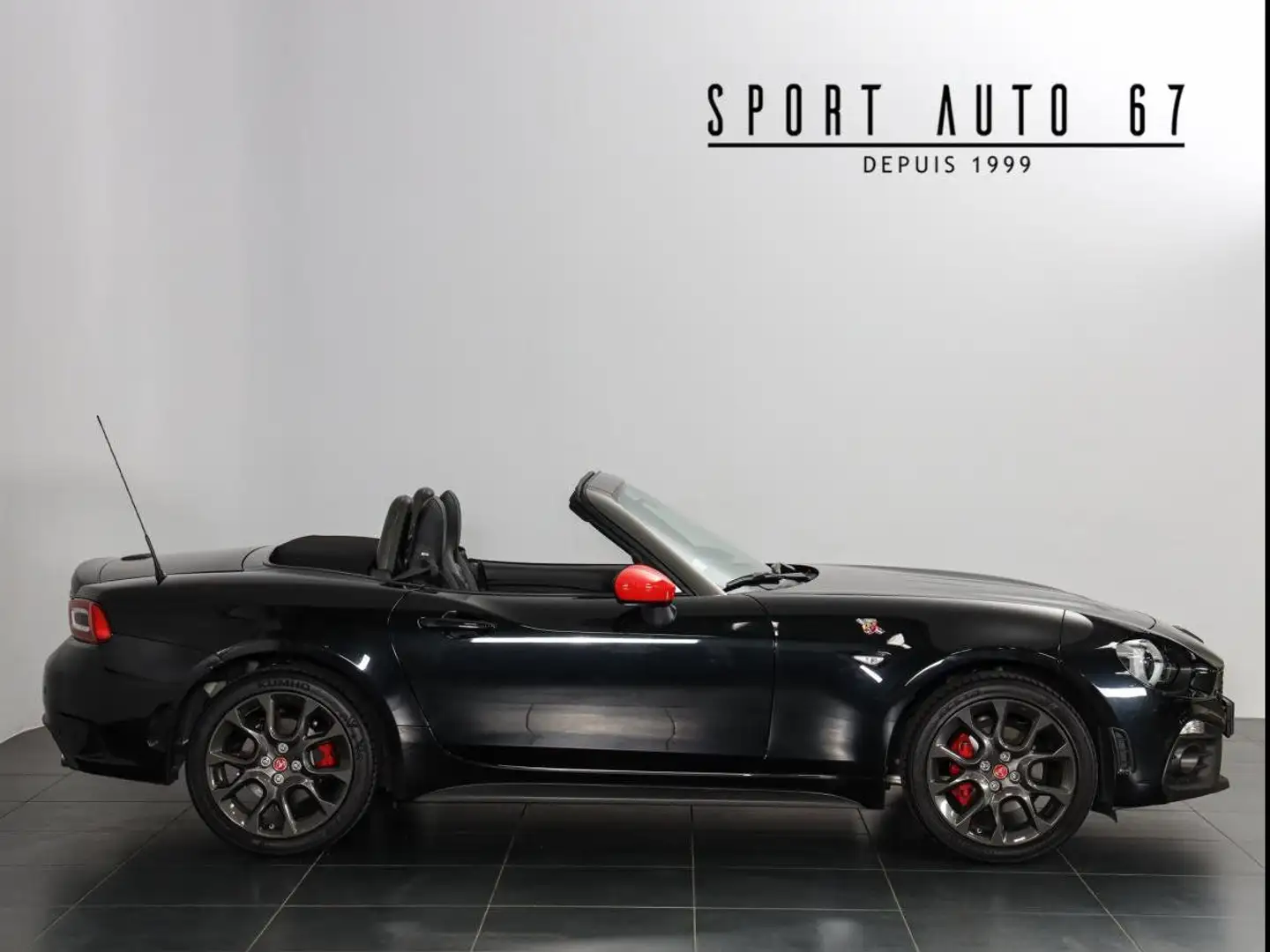 Abarth 124 Spider 4 cylindres 1.4L turbo Negro - 2