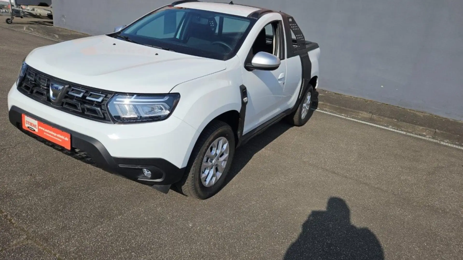 Dacia Pick Up Duster TCe 130 4WD Comfort Pick-Up AHK Weiß - 2