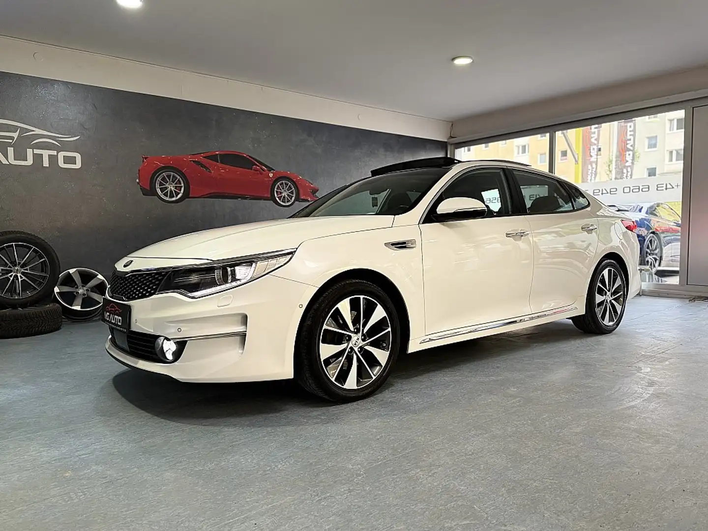 Kia Optima Platin *360 Kamera*Schiebedach* Blanco - 1
