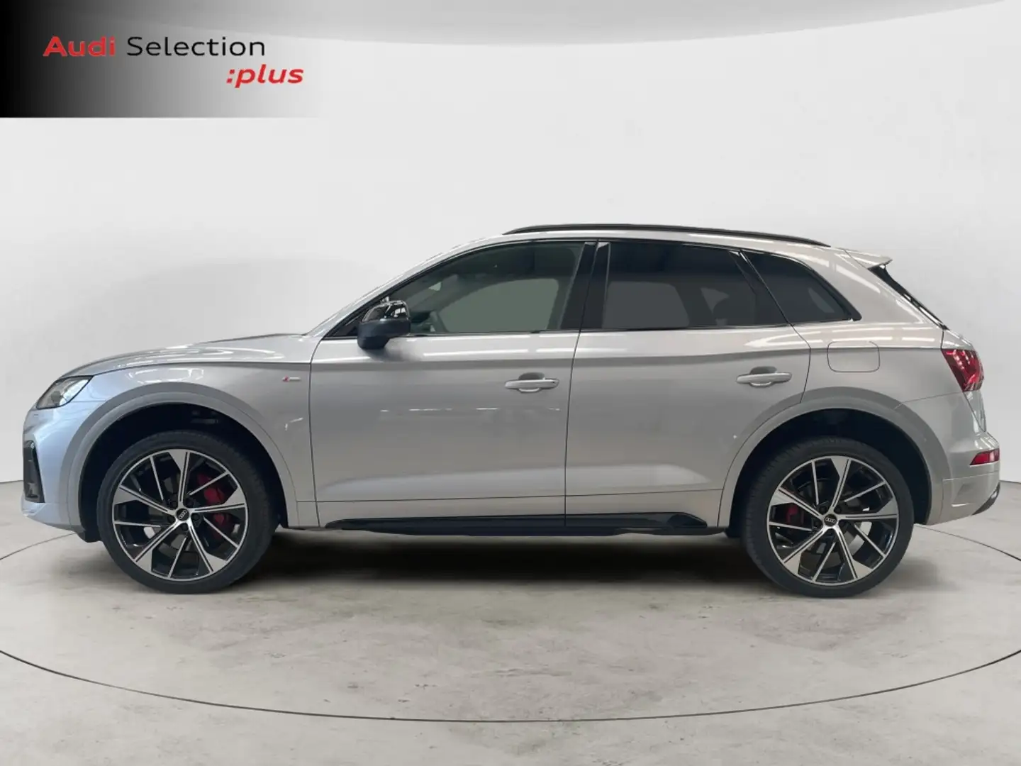 Audi Q5 55 TFSIe Black line quattro-ultra S tronic Argent - 2