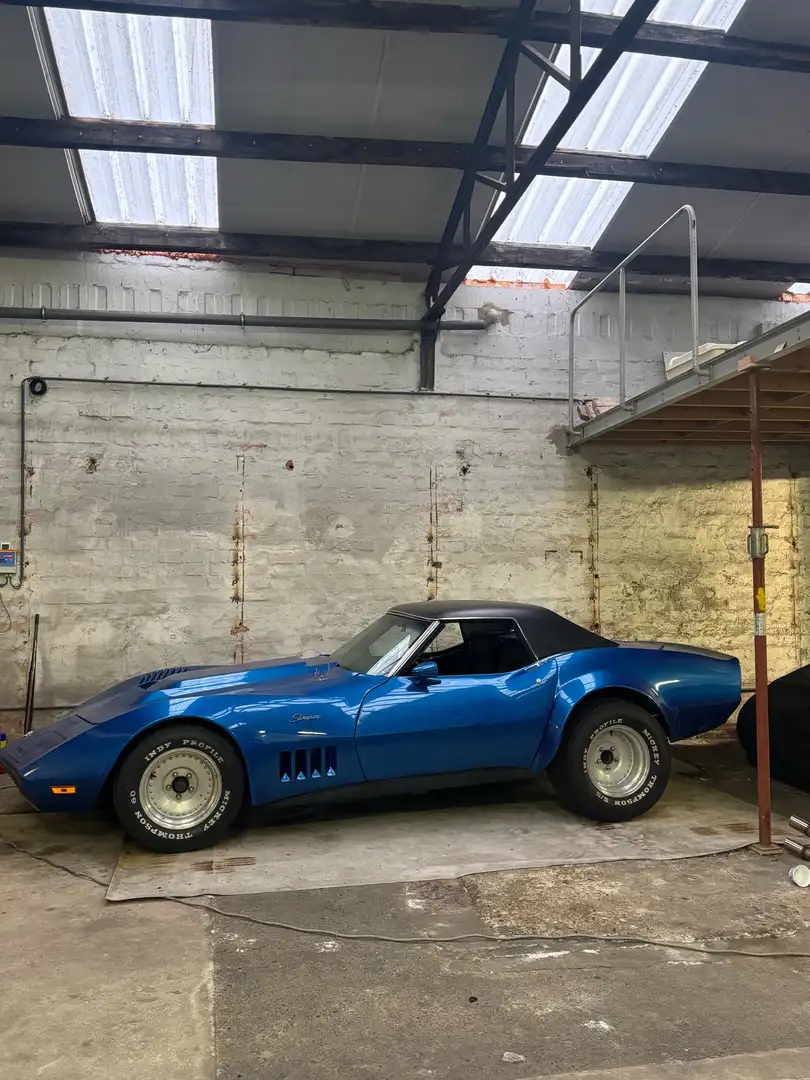 Corvette C3 Corvette C3 cabrio Bleu - 2