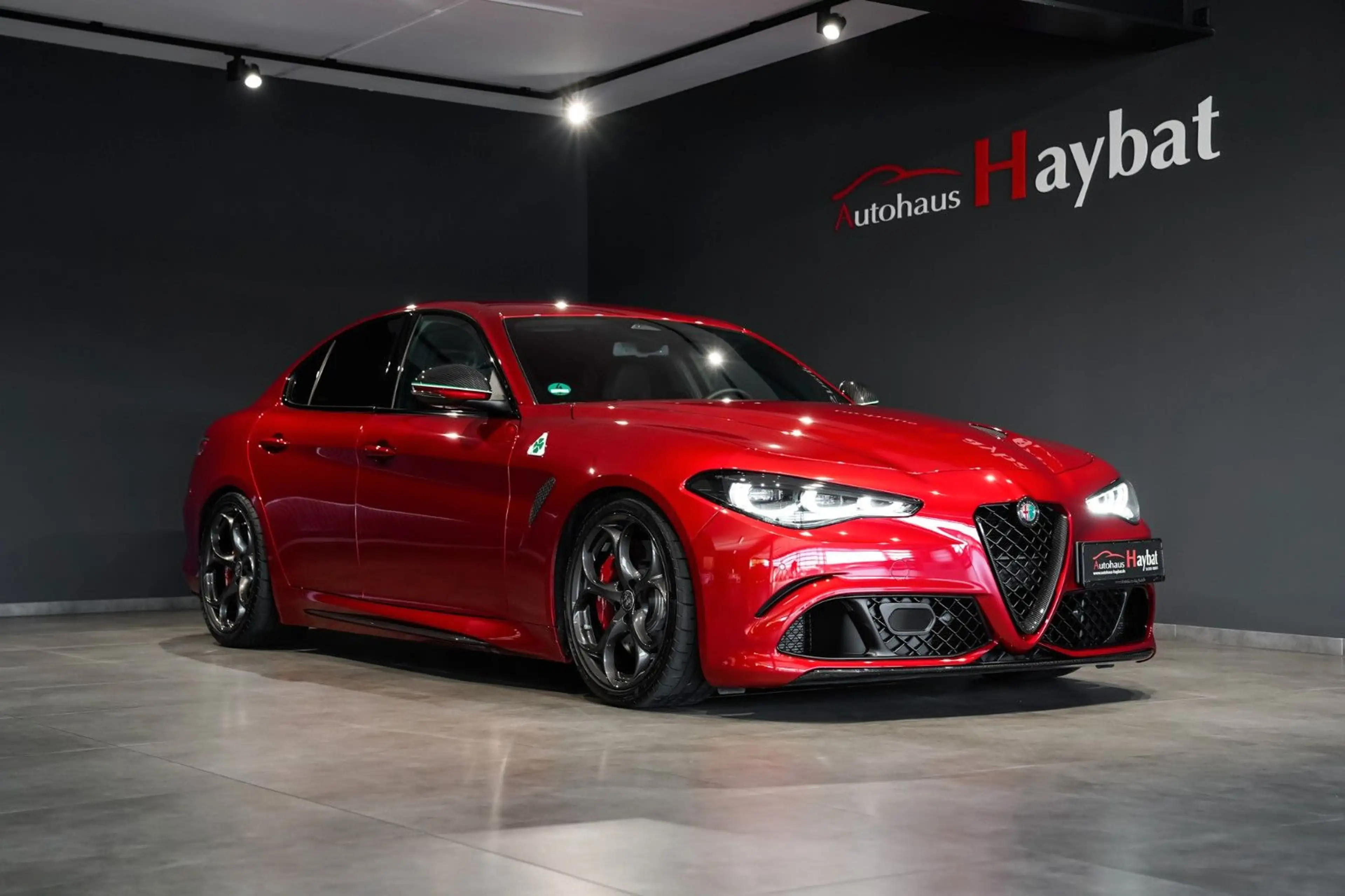 Alfa Romeo Giulia Quadrifoglio Carbon-Leder-Kamera *VOLL*