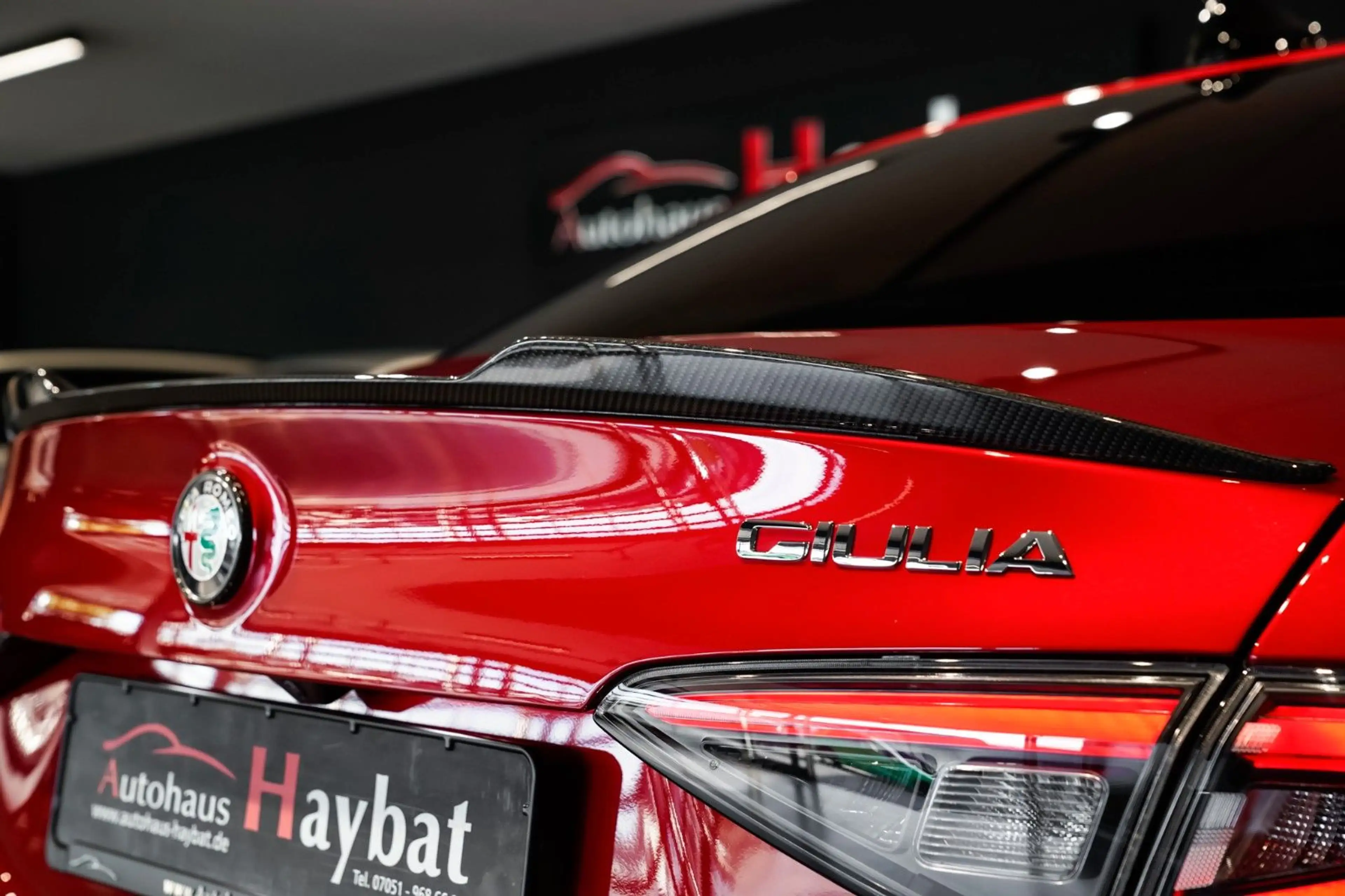 Alfa Romeo Giulia Quadrifoglio Carbon-Leder-Kamera *VOLL* — photo 13