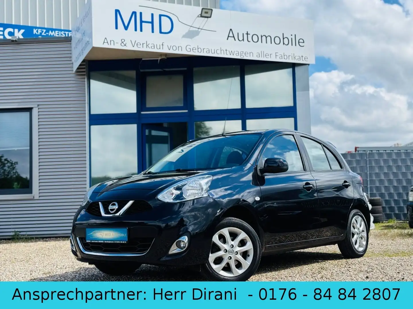 Nissan Micra 1.2 Acenta *Klima*Tempomat*Bluetooth* Schwarz - 1