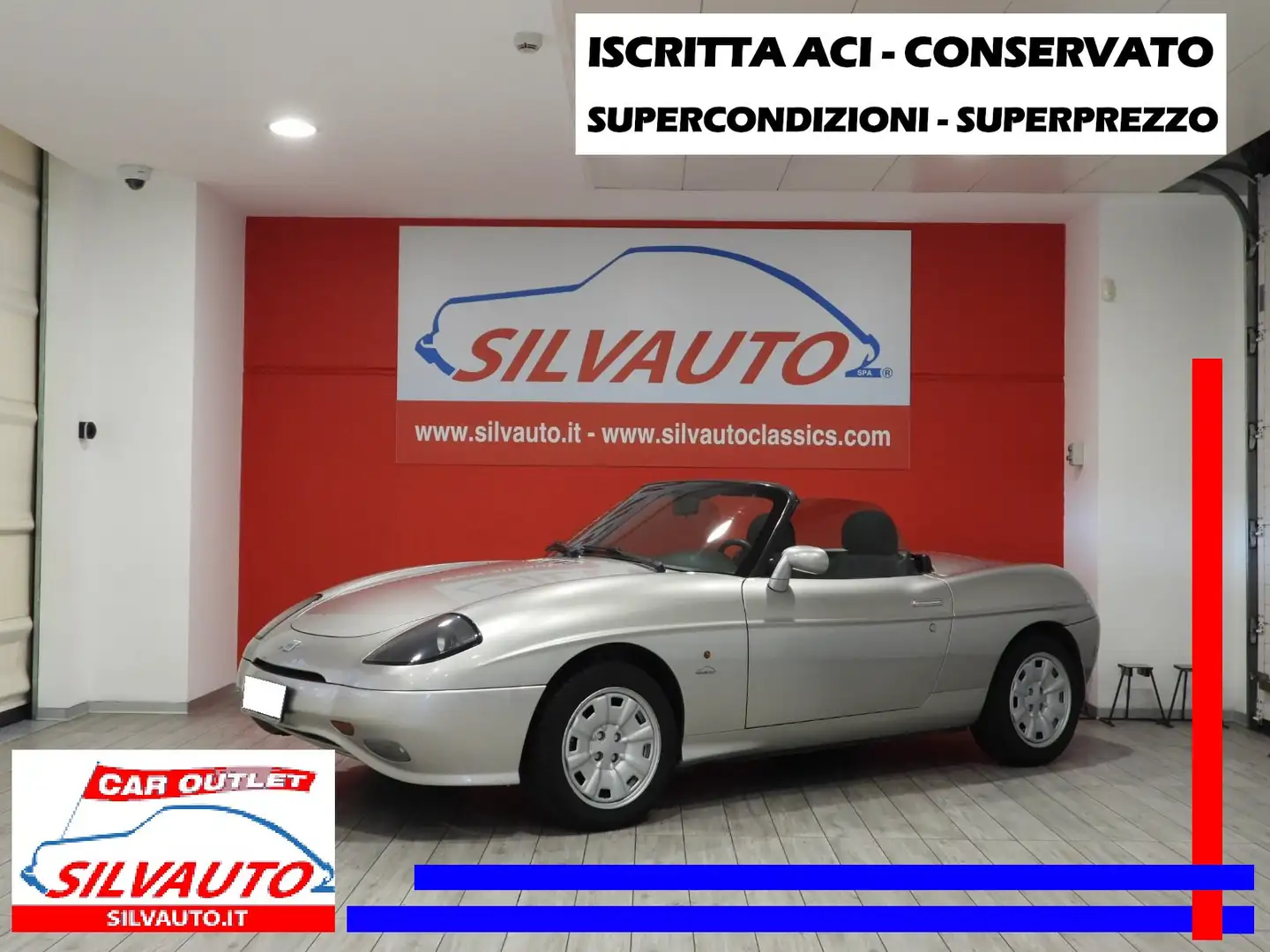 Fiat Barchetta 1.8 16V 130CV 1^SERIE - ISCRITTA ACI STORICO(2000) Argento - 1