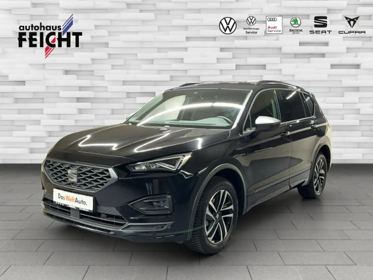 SEAT Tarraco 1.5 TSI FR+AHK+LED+RFK+7-SITZ.+NAVI+ACC Чорний - 1
