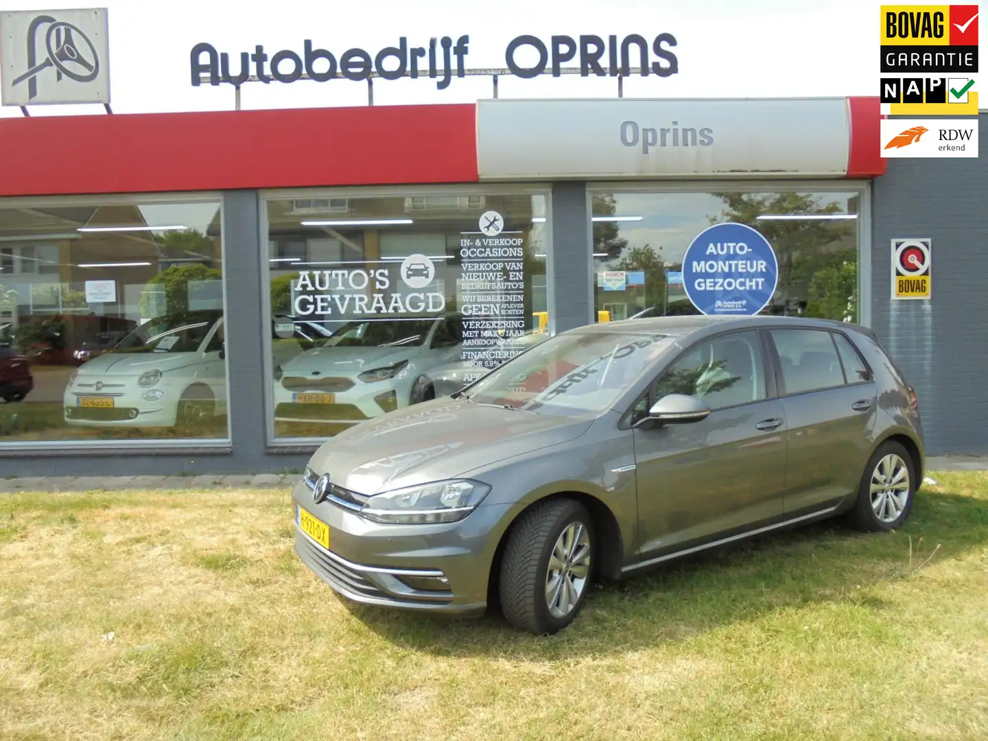 Volkswagen Golf 1.5 TSI Comfortline Business 5drs, NL-Auto. Navi, Gris - 1
