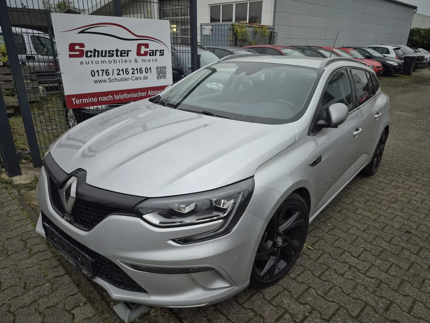 Renault Megane GT, Bose-Edition, Navi, Klima, Allrad Topzustand Silber - 1