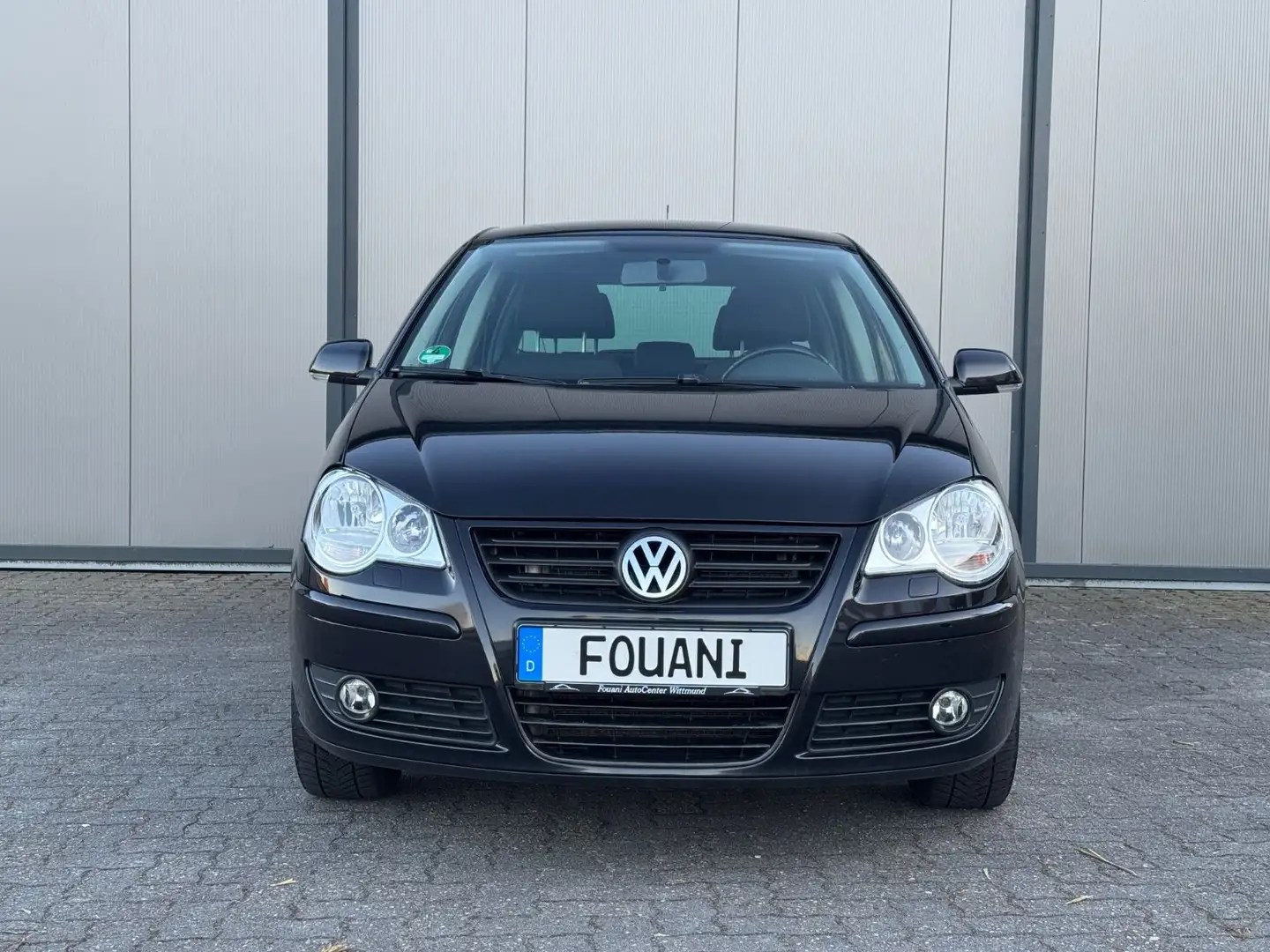 Volkswagen Polo IV United*1A-ZUSTAND*KLIMA*GARANTIE*SHZ Schwarz - 2