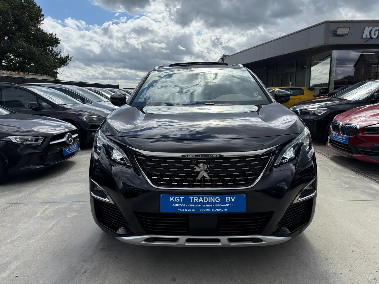 Peugeot 5008 1.2i 7 ZIT GT-LINE NAVIGATIE LEDER OPENDAK CAMERA Schwarz - 2