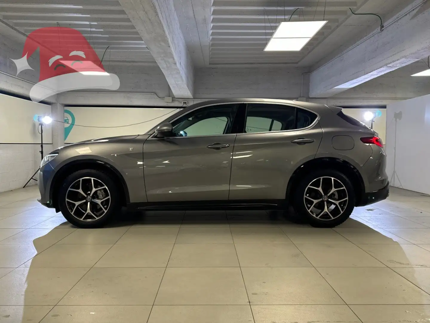 Alfa Romeo Stelvio 2.2 Turbo Diesel 210CV Ti AT8 Q4 Grau - 2