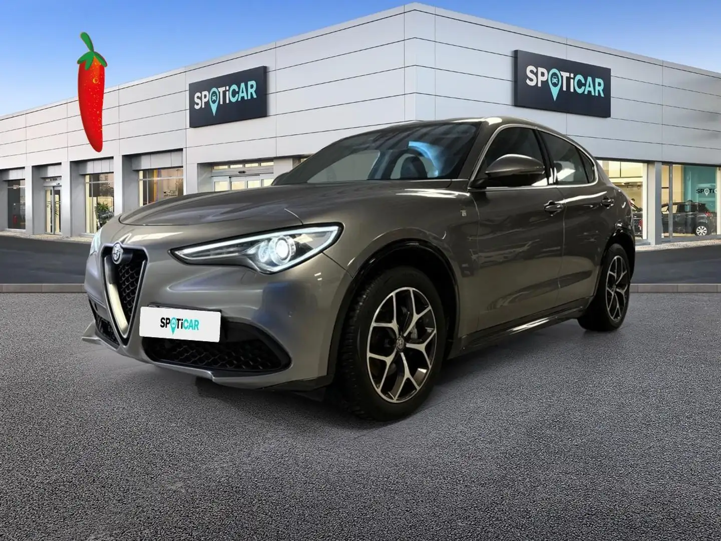 Alfa Romeo Stelvio 2.2 Turbo Diesel 210CV Ti AT8 Q4 Grau - 1