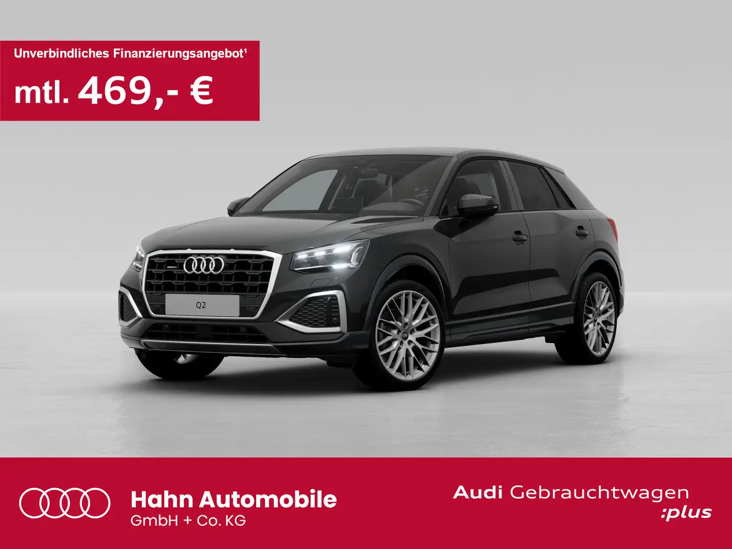 Audi Q2 40TFSI quattro S-tronic advanced AHK Matrix Schwarz - 1