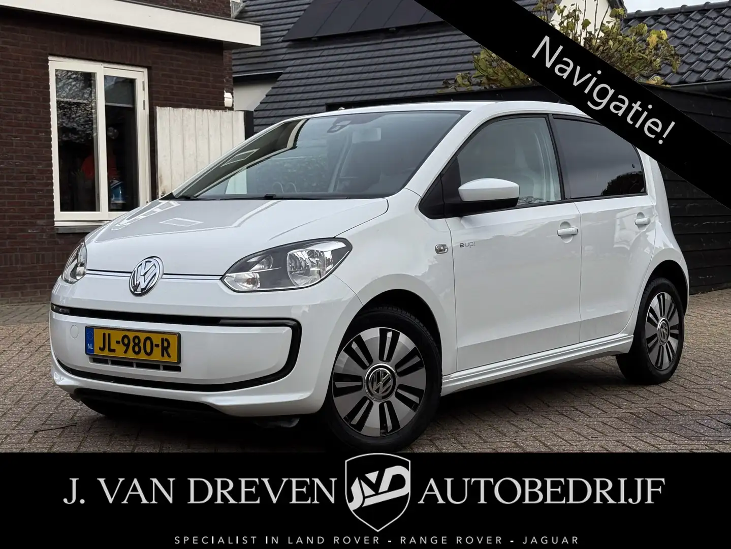Volkswagen e-up! - BTW-auto, Airco, Stoelverw. Cruise, Isofix, Navi Blanco - 1