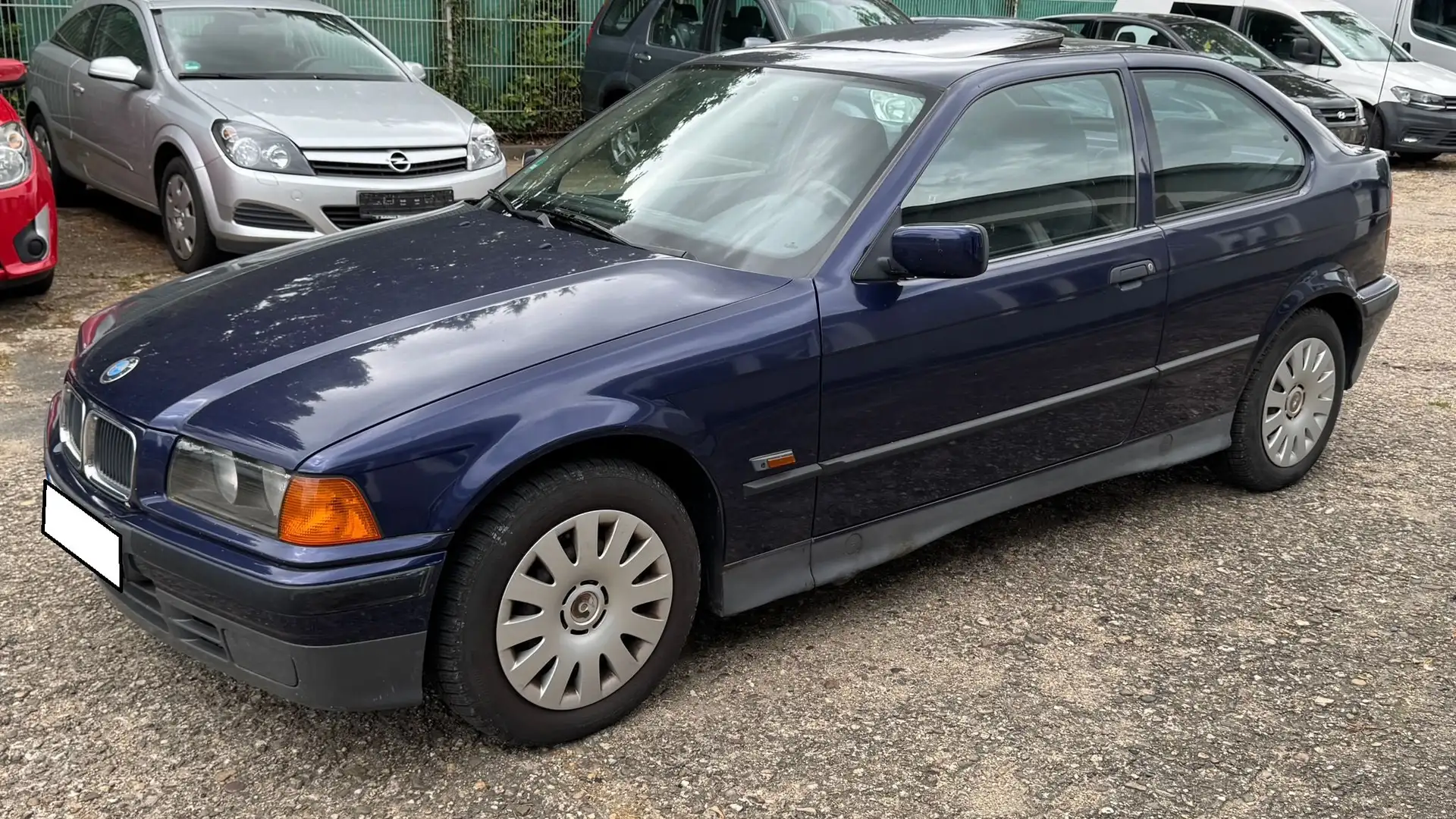 BMW 316 316i compact/TÜV 03-2026 Niebieski - 2