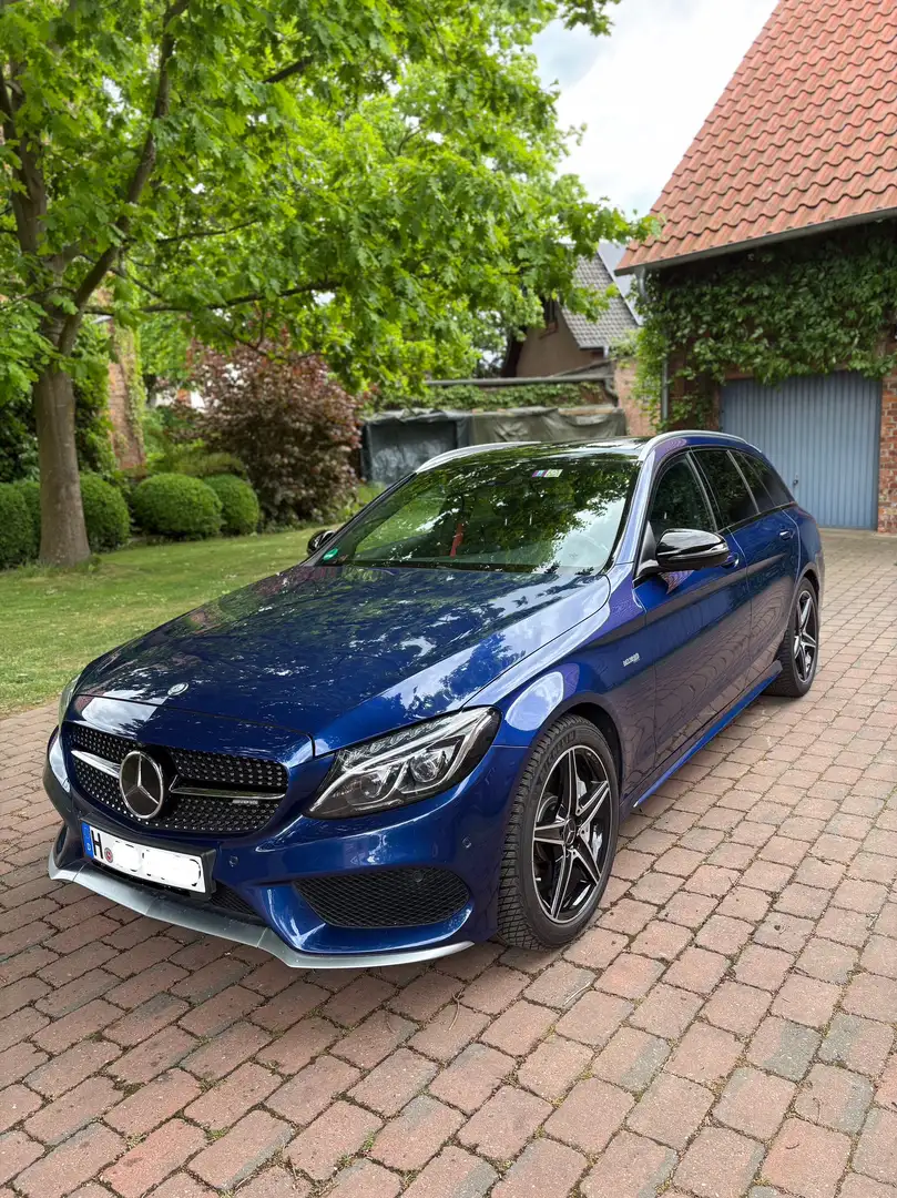 Mercedes-Benz C 43 AMG EINZELSTÜCK mit eingetragenem BRABUS-Tuning Modrá - 1