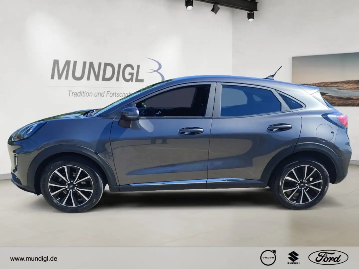 Ford Puma Titanium 1.0 EcoBoost Mild Hybrid Navi Digitales C Grijs - 2