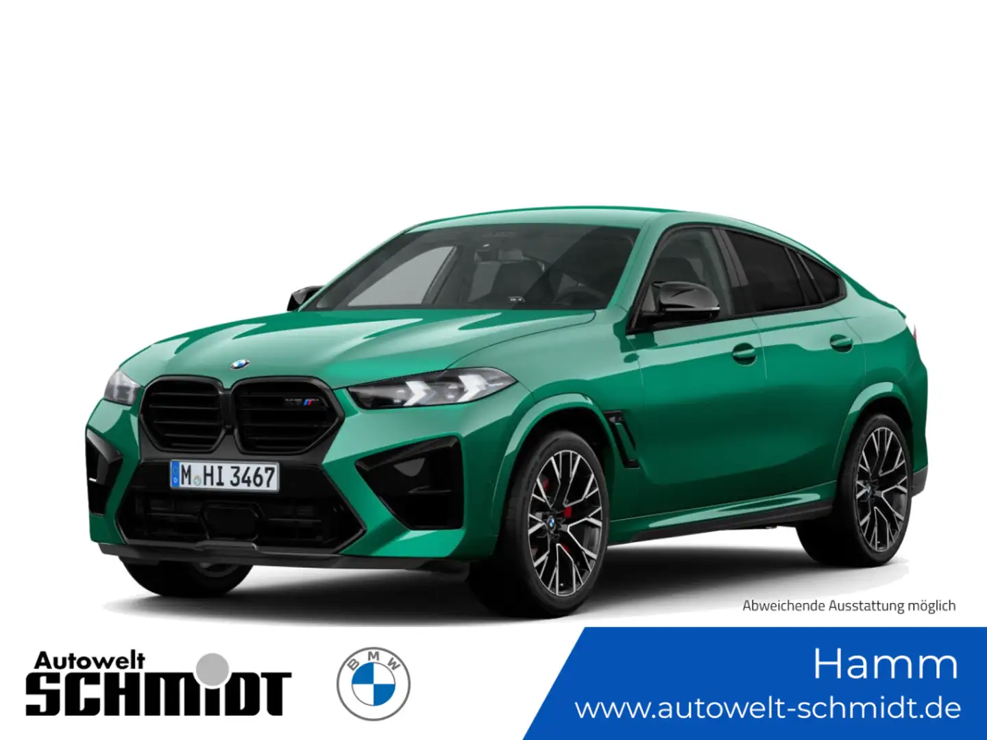 BMW X6 M Competition + GARANTIE-bis-04.2030 Verde - 1