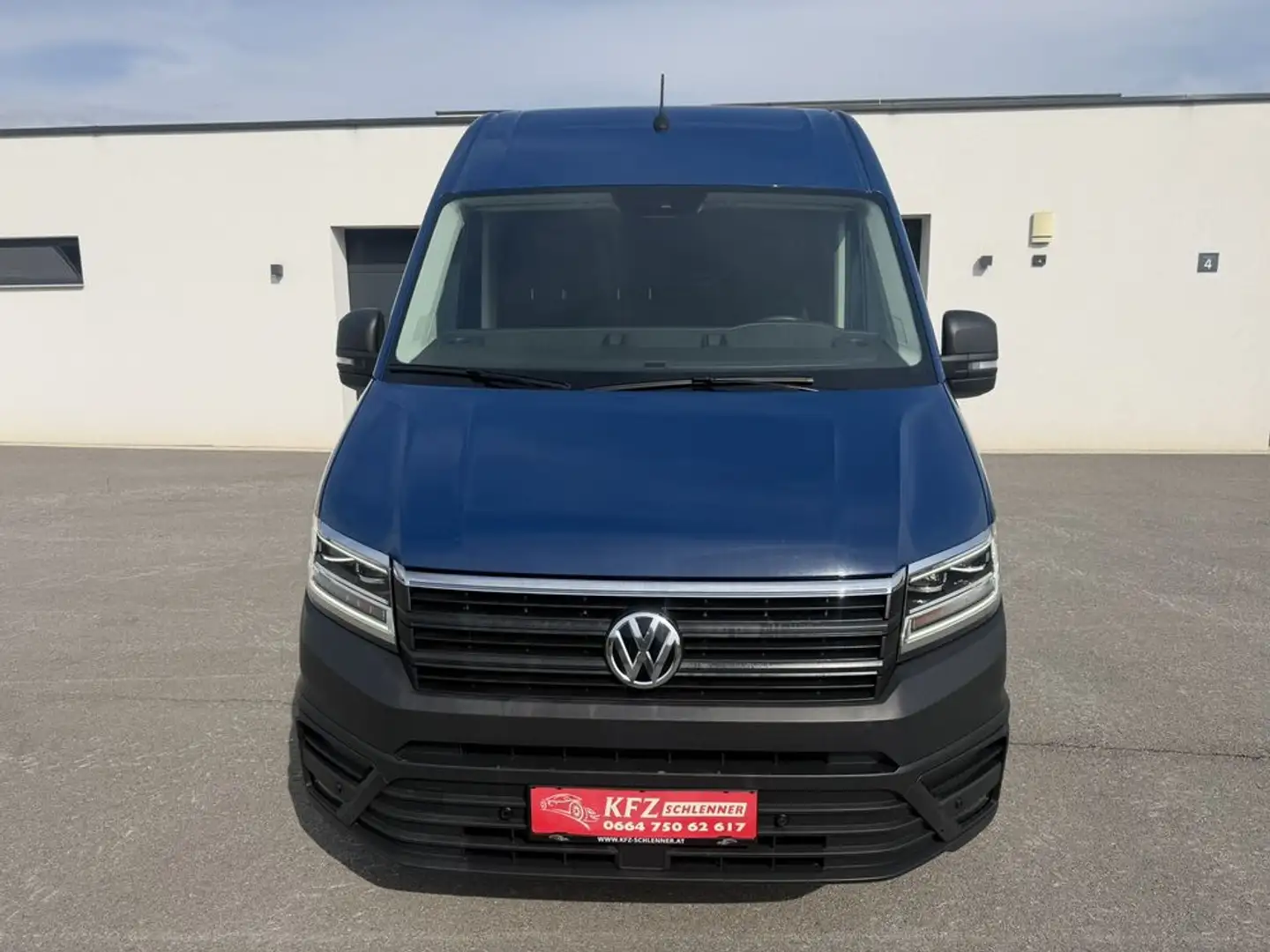 Volkswagen Crafter Kasten 30 MR Hochdach FWD/LED/AHK/NAVI Blau - 2