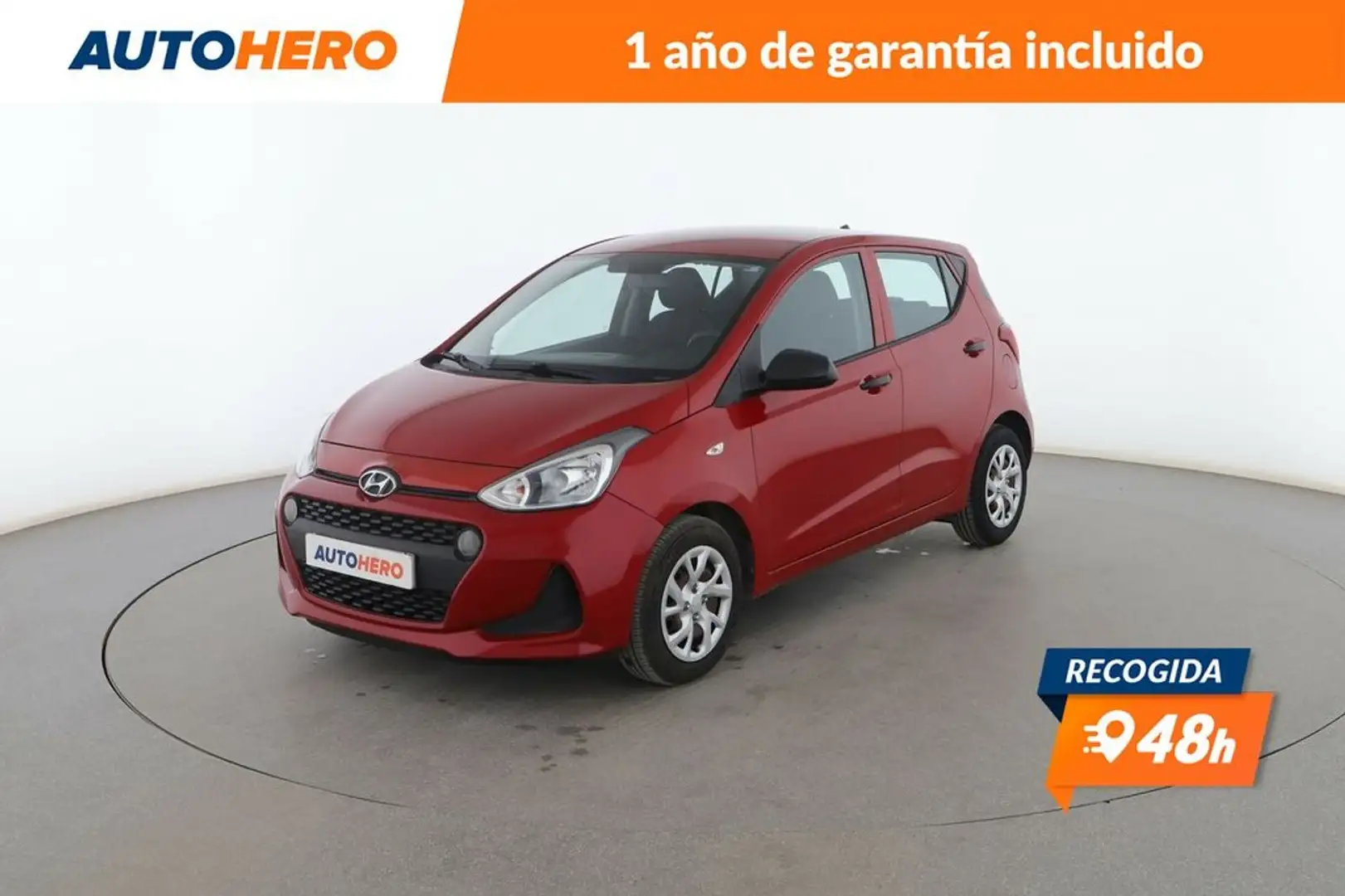 Hyundai i10 1.0 MPI Klass Aut. Rojo - 1